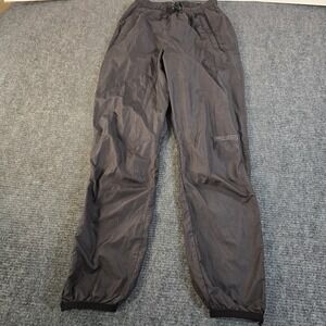 Vintage Nike ACG Nylon Track Pants Gray Zip Ankle Y2K Men's Size S